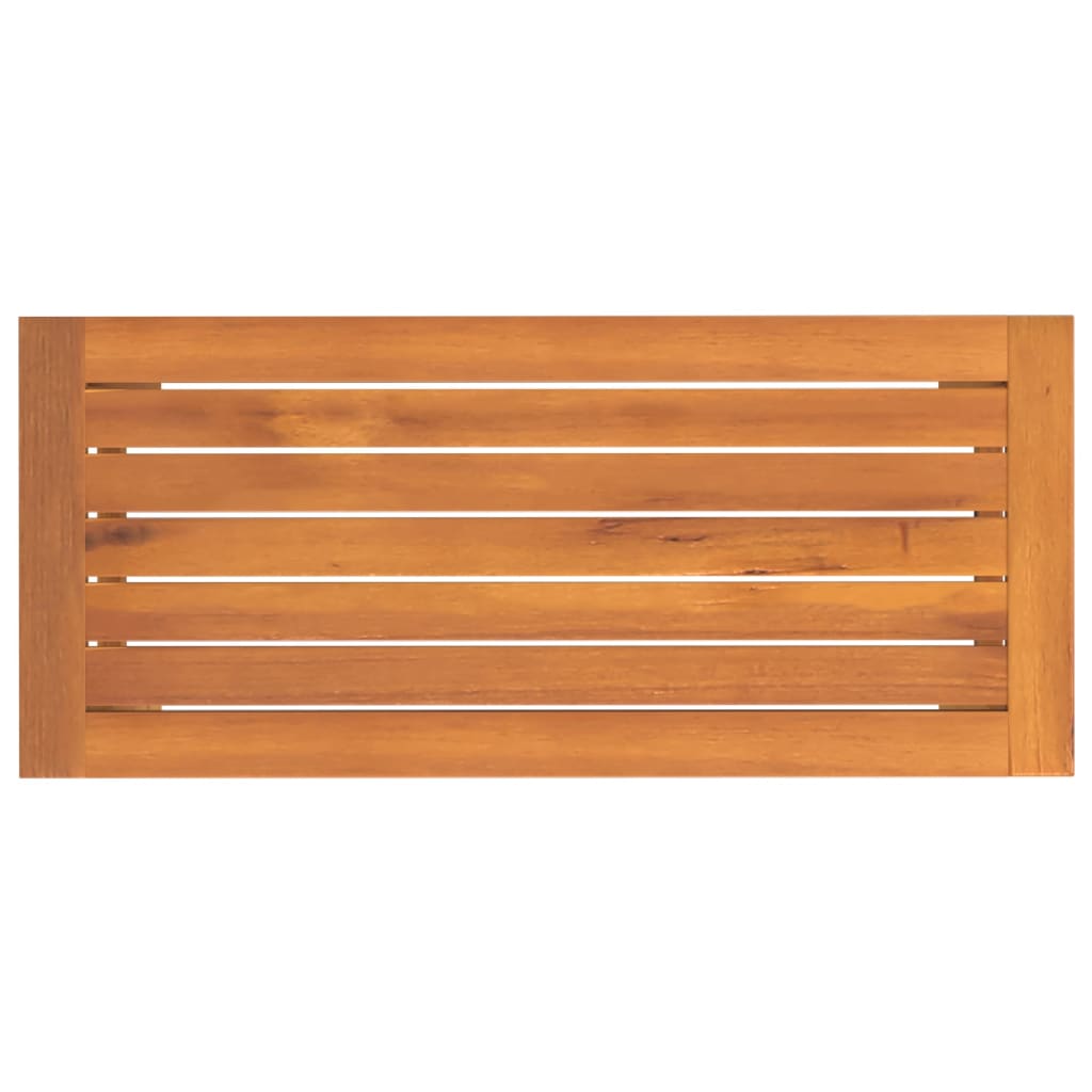 Vrtna klupa 80 x 35 x 45 cm od masivnog bagremovog drva