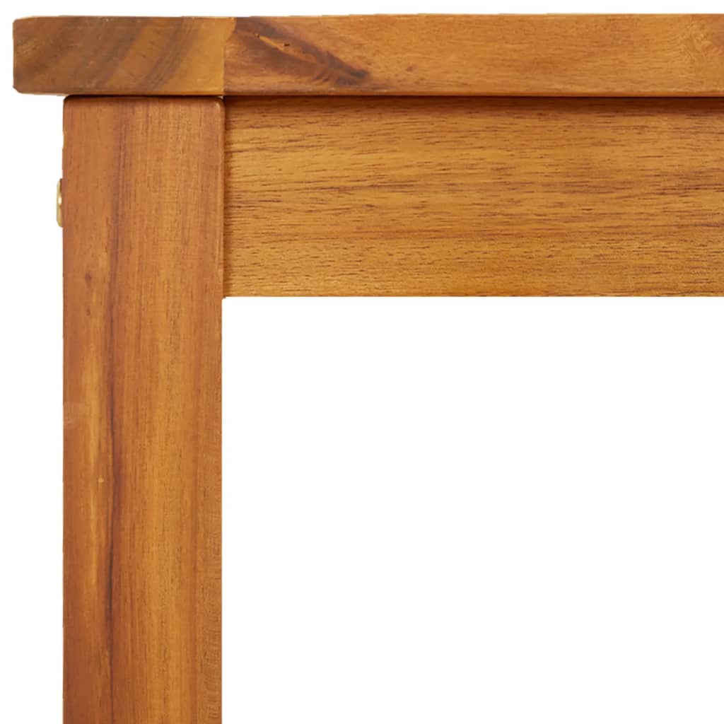 Vrtna klupa 80 x 35 x 45 cm od masivnog bagremovog drva