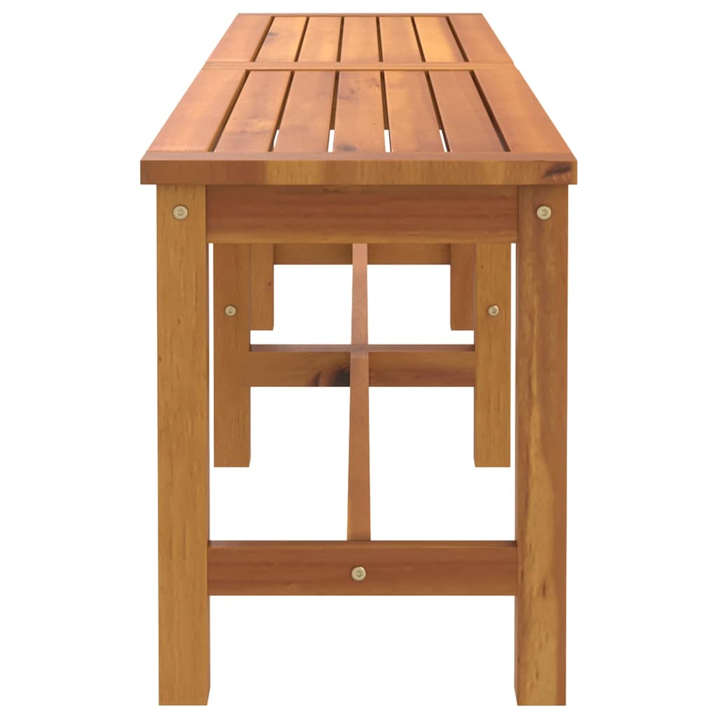Vrtna klupa 150 x 35 x 45 cm od masivnog bagremovog drva