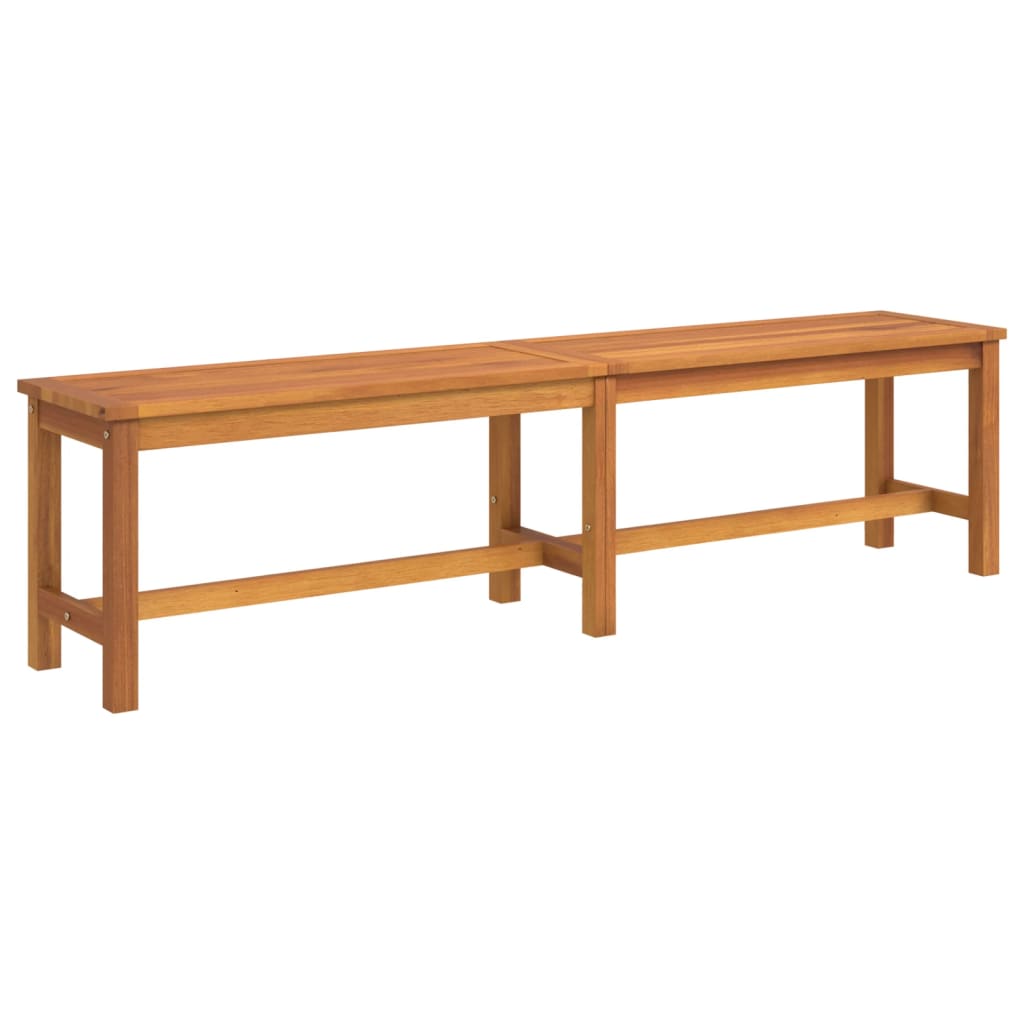 Vrtna klupa 180 x 35 x 45 cm od masivnog bagremovog drva