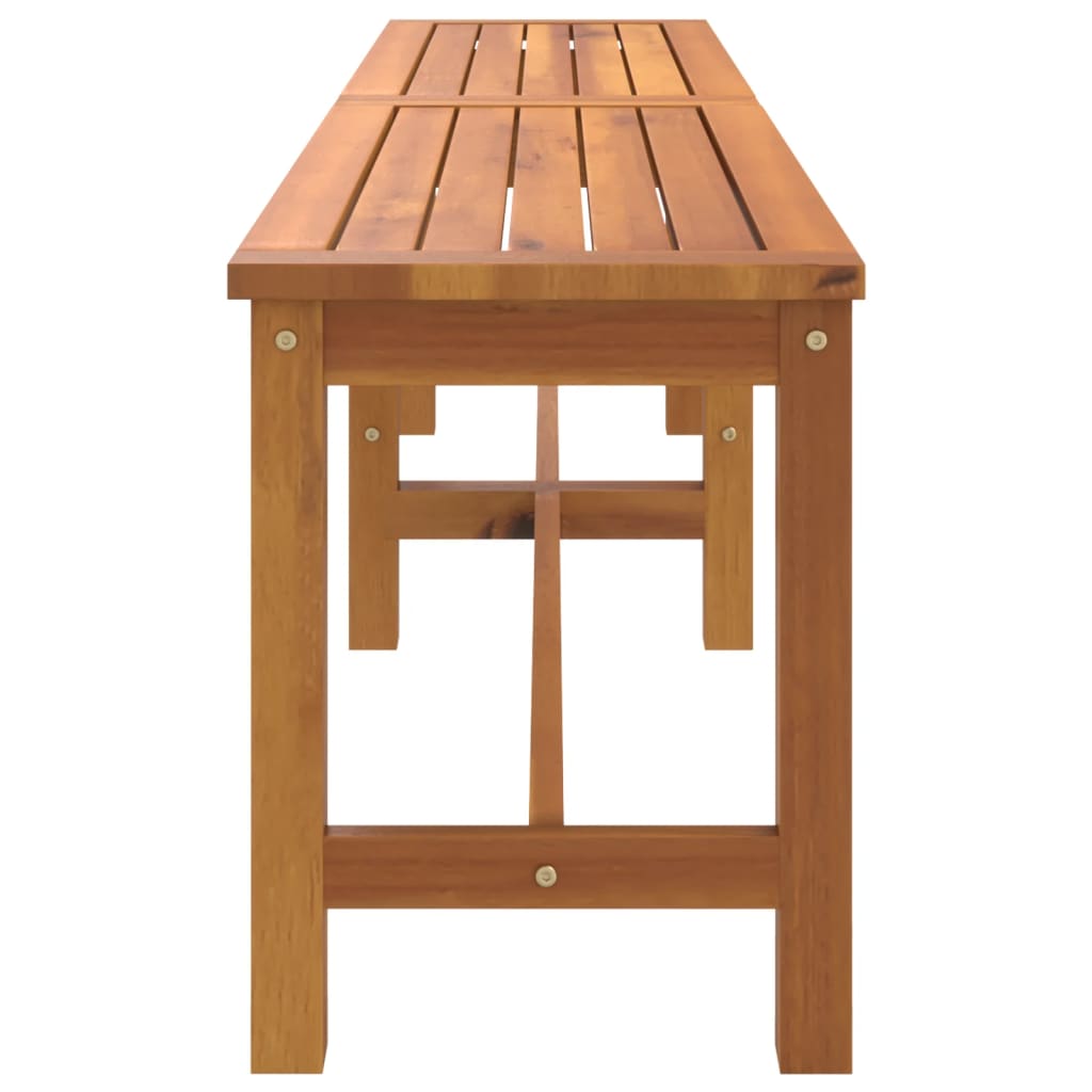 Vrtna klupa 180 x 35 x 45 cm od masivnog bagremovog drva
