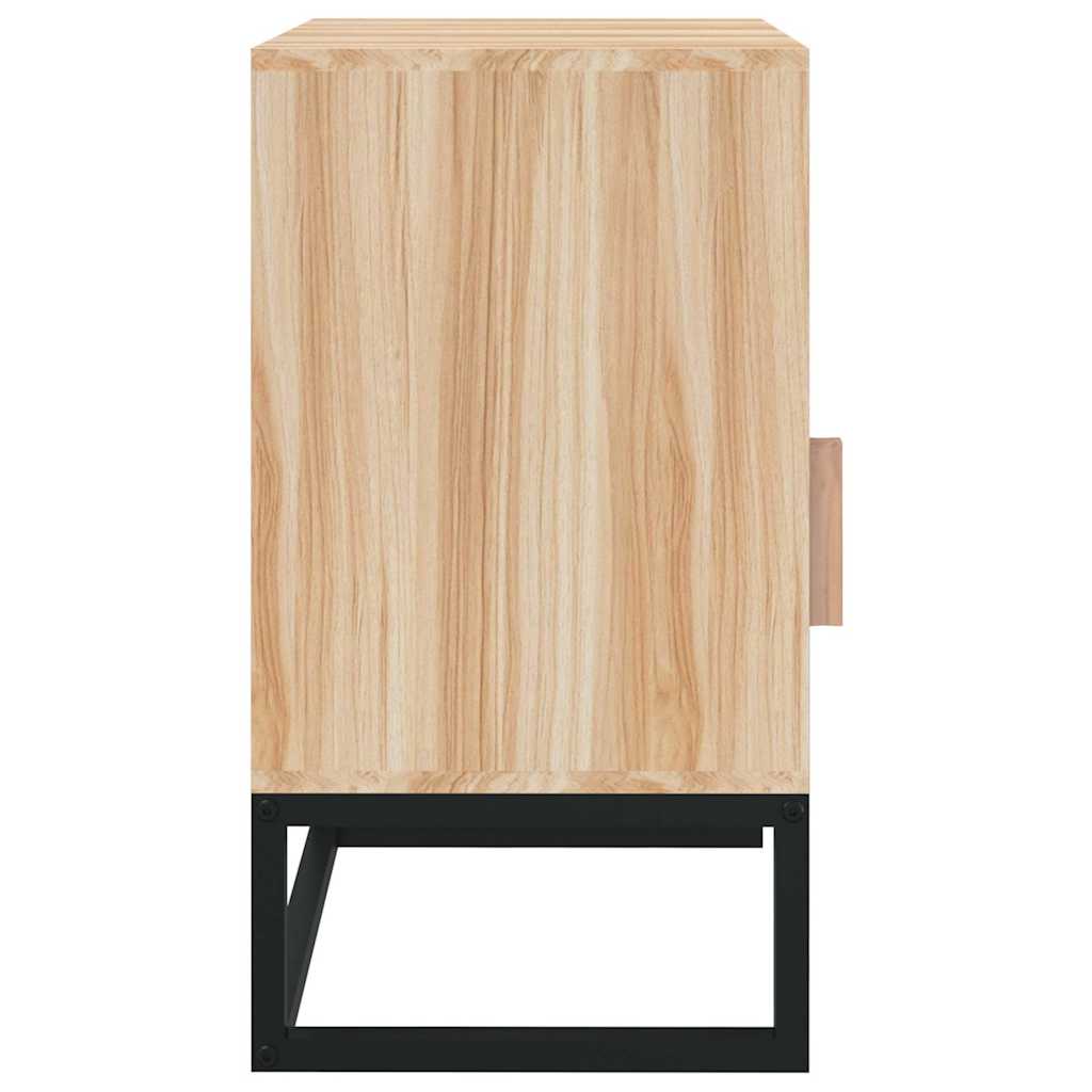 Noćni ormarići 2 kom 40 x 30 x 55,5 cm od drva i željeza