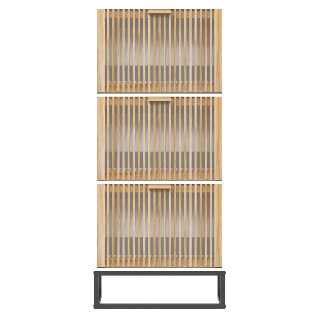Ormarić za cipele bijeli 52 x 25 x 120 cm od konstruiranog drva