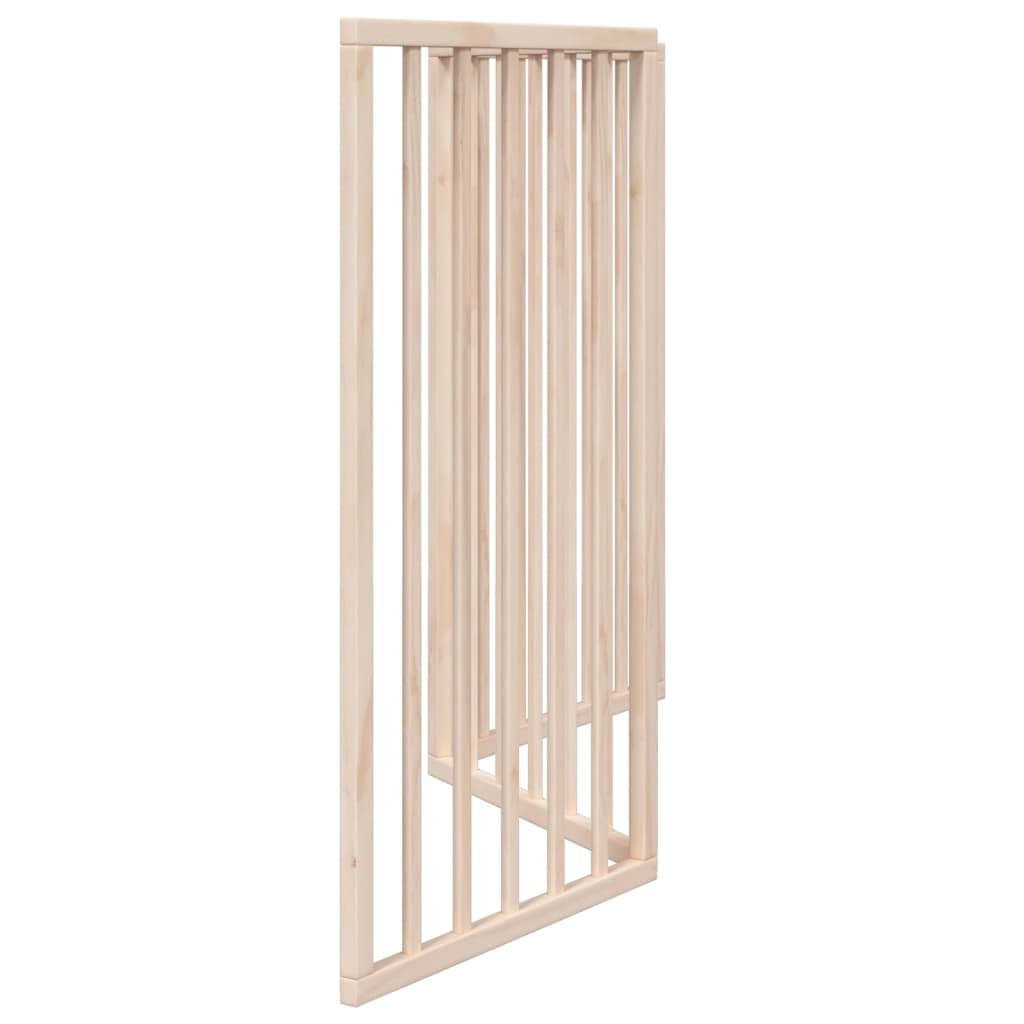Vrata za pse Sklopiva 3 Panela 150 cm Drvo Topole