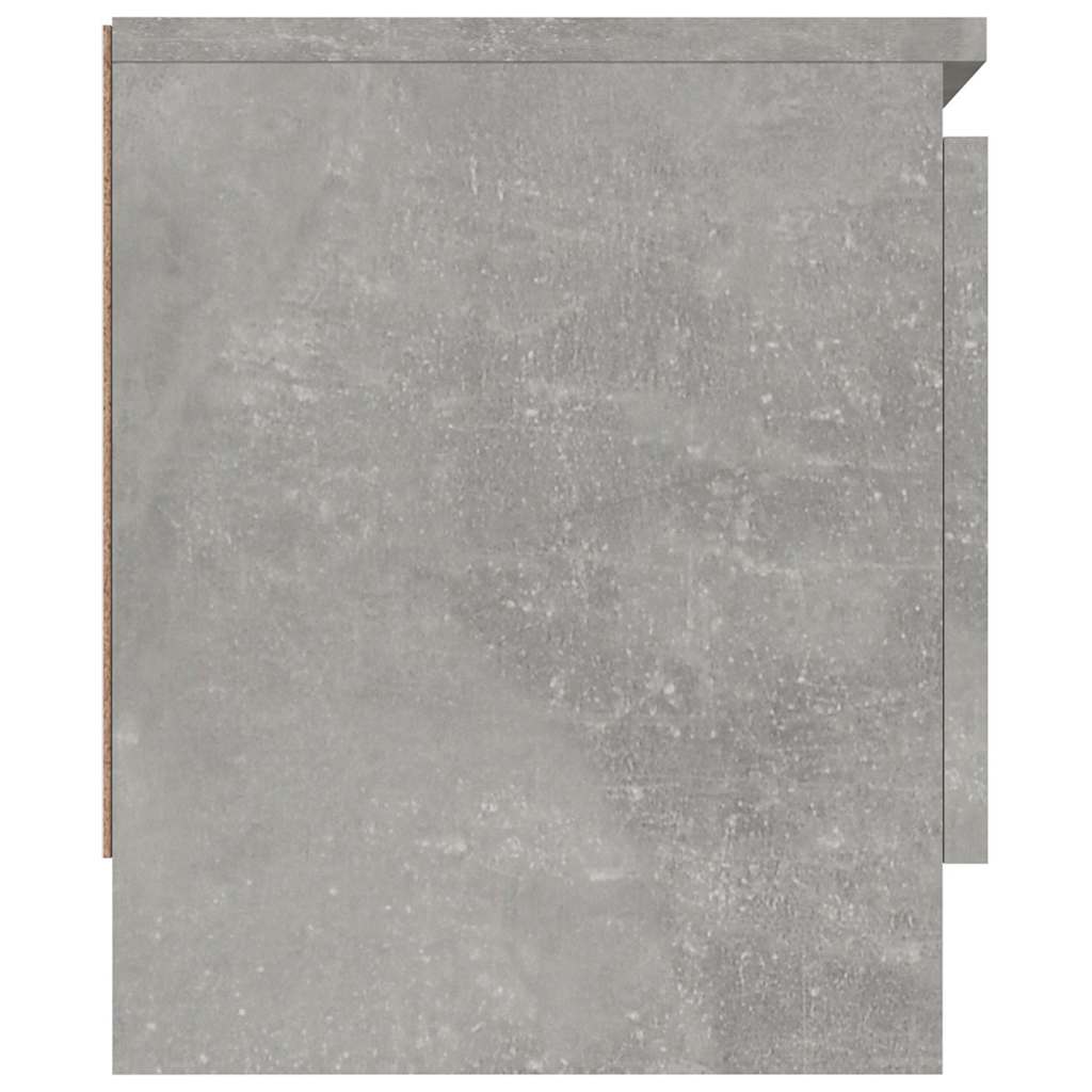 TV ormarić s vratima siva boja betona 102 x 30 x 36 cm