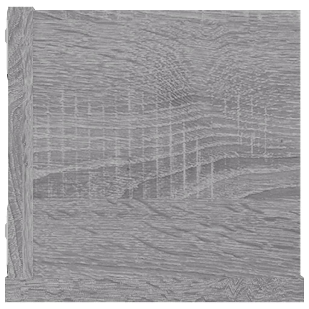 Zidna polica za CD-ove boja hrasta sonome 100x18x18 cm drvena
