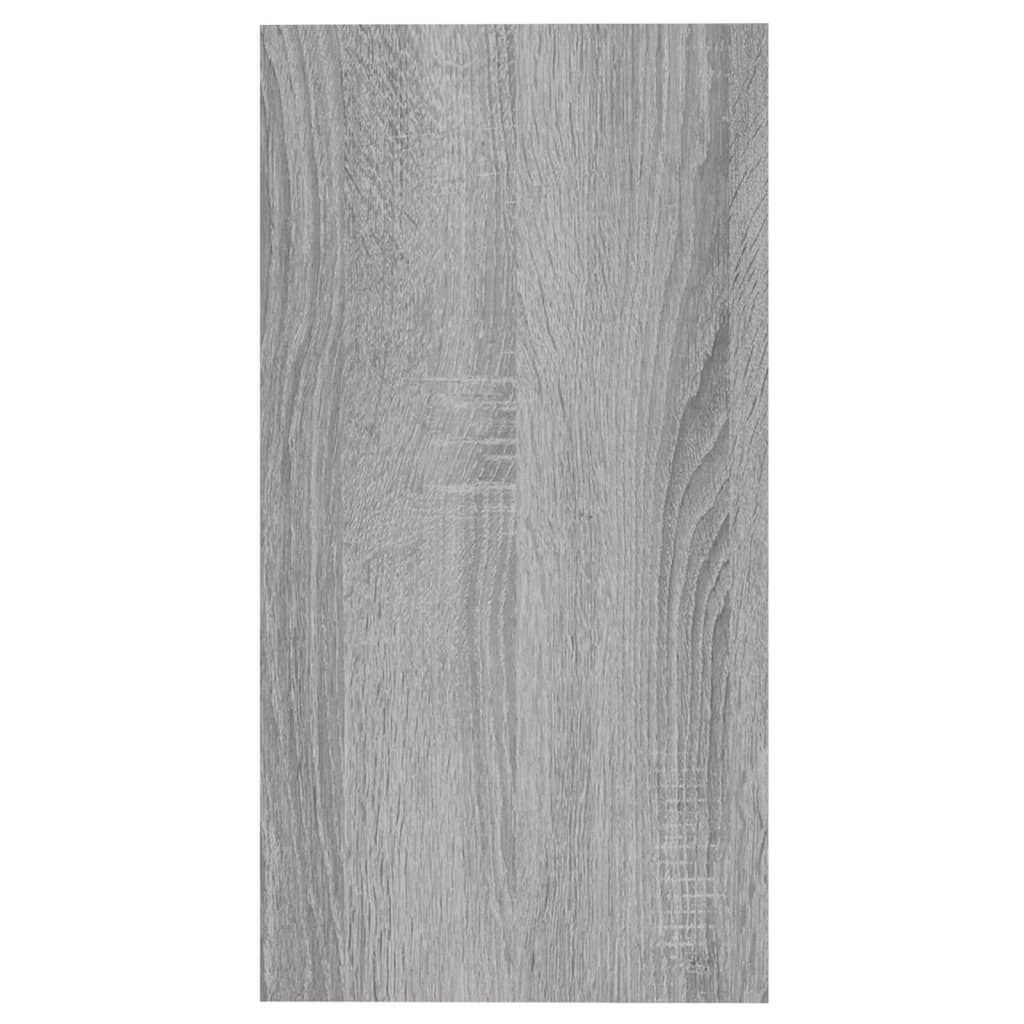 Bočni stolić boja sivog hrasta 50x26x50 cm konstruirano drvo