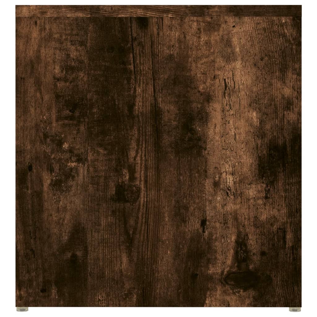 Bočni stolić boja dimljenog hrasta 59x36x38cm konstruirano drvo