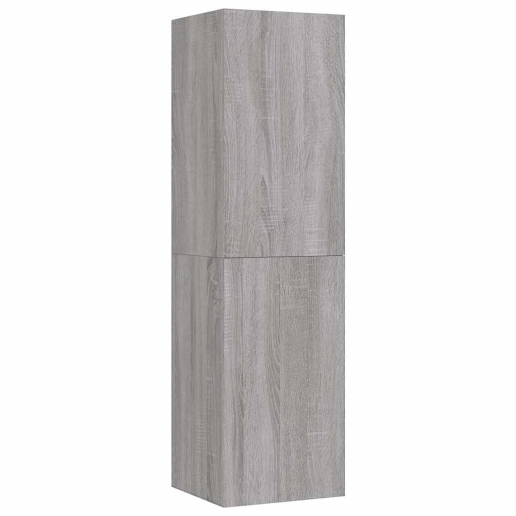 Zidni TV ormarić boja sivog hrasta sonome 30,5 x 30 x 110 cm