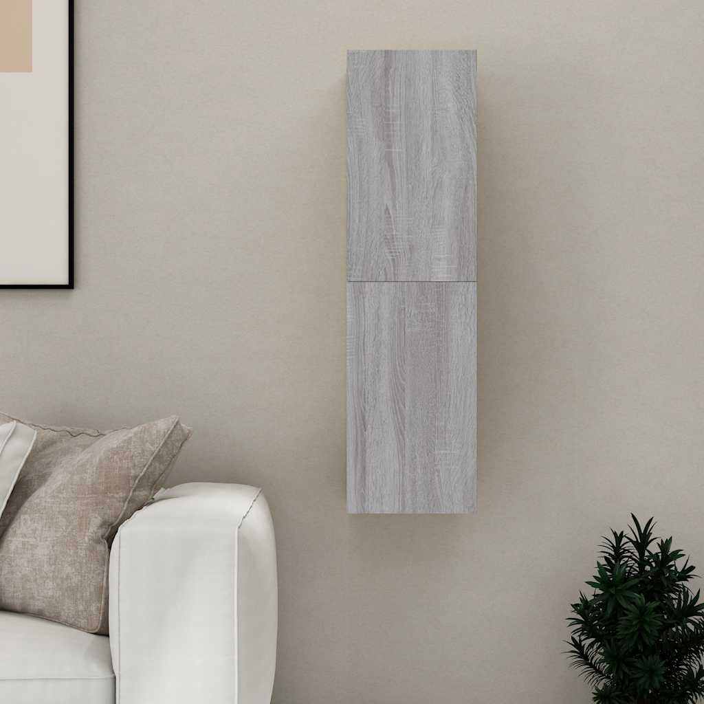 Zidni TV ormarić boja sivog hrasta sonome 30,5 x 30 x 110 cm