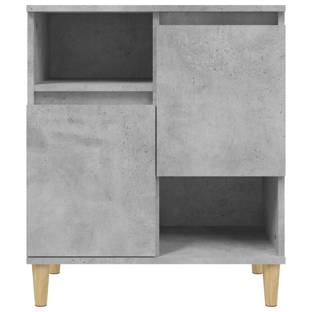 Komoda siva boja betona 60x35x70 cm od konstruiranog drva