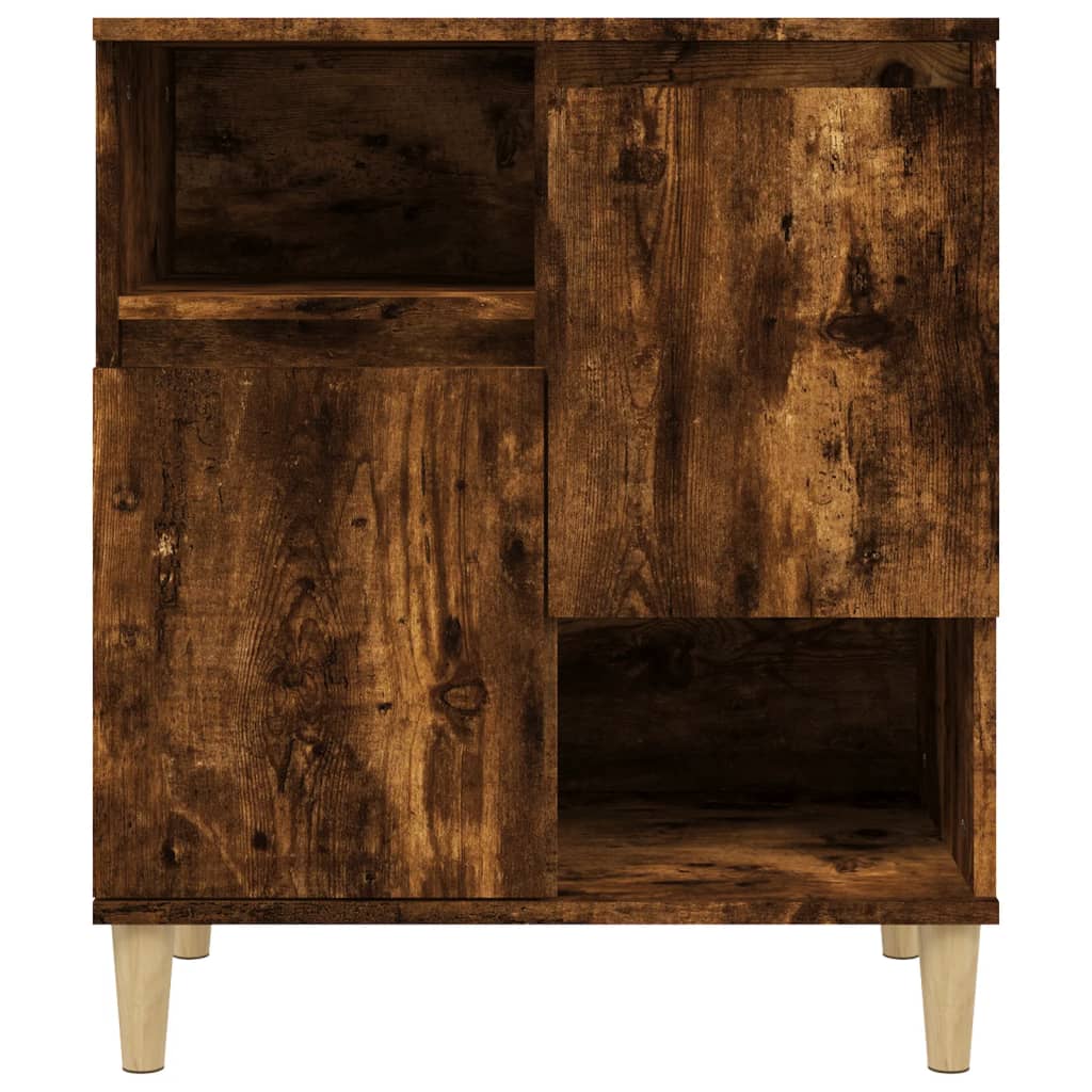 Komoda boja dimljenog hrasta 60 x 35 x 70 cm konstruirano drvo