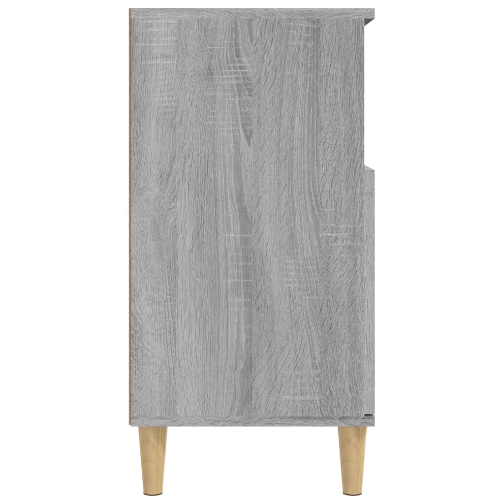 Komoda sivog hrasta sonome 60x35x70 cm od konstruiranog drva