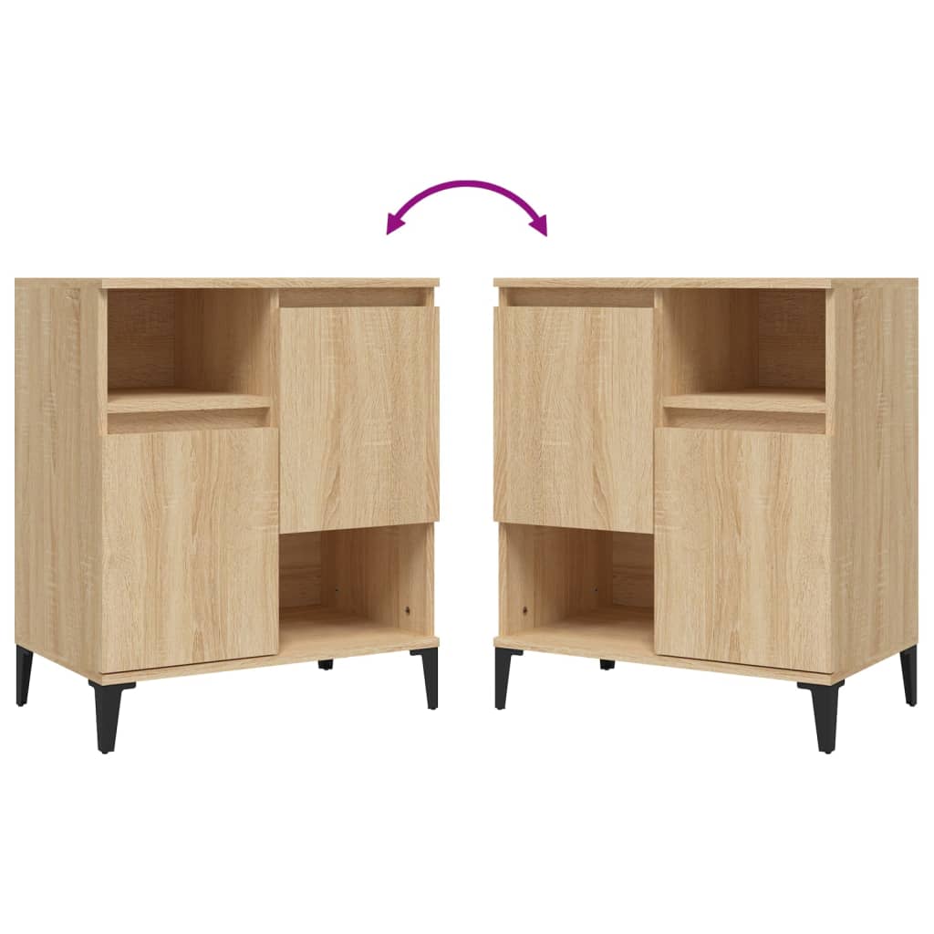 Komoda boja hrasta sonome 60 x 35 x 70 cm od konstruiranog drva