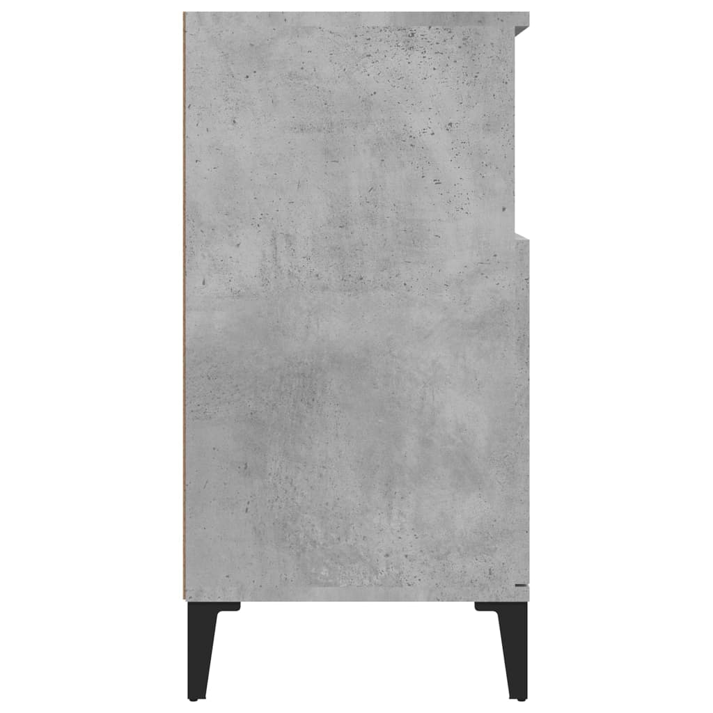 Komoda siva boja betona 60x35x70 cm od konstruiranog drva