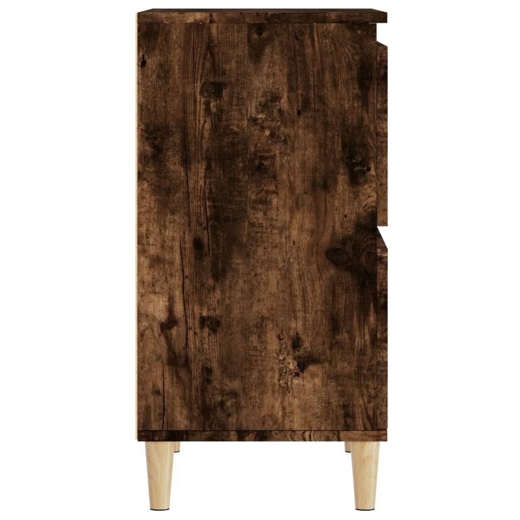 Komoda boja dimljenog hrasta 60 x 35 x 70 cm konstruirano drvo