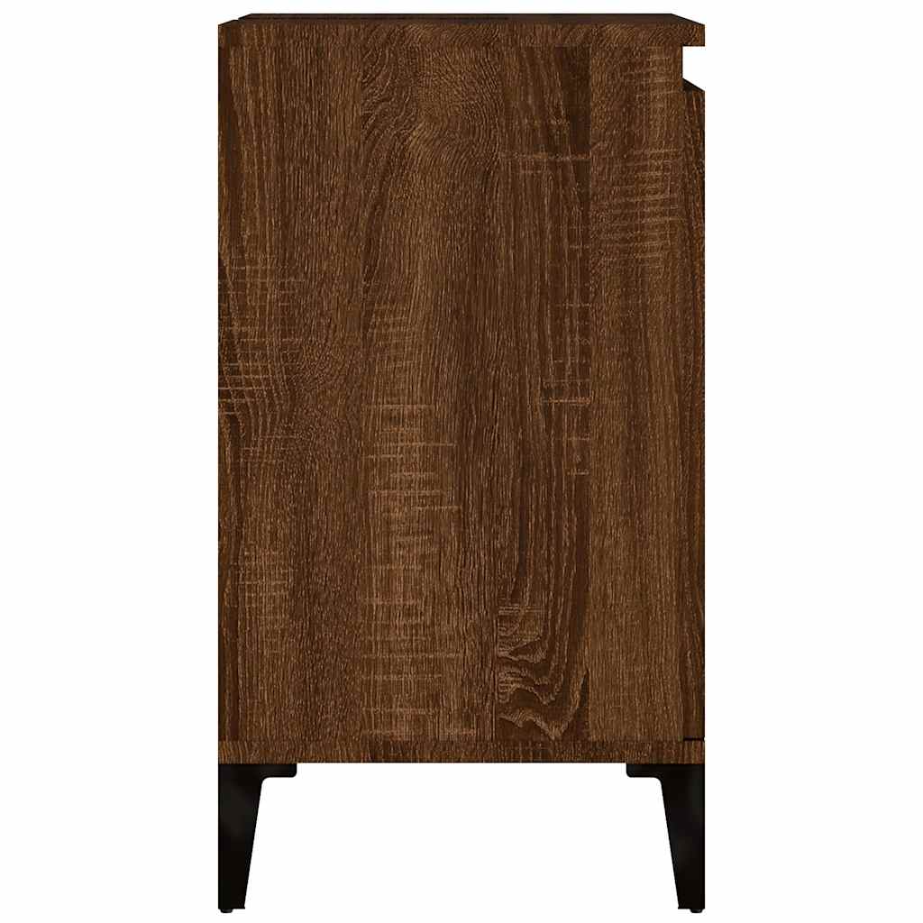 Ormarić za umivaonik boja smeđeg hrasta 58 x 33 x 60 cm drveni