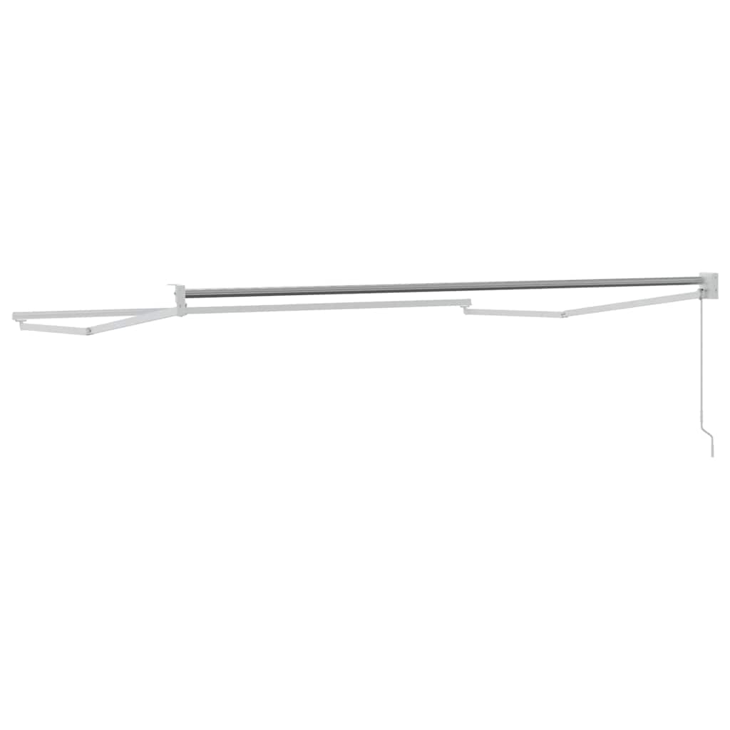 Sklopiva konstrukcija tende Bijeli 300 x 250 cm Aluminij