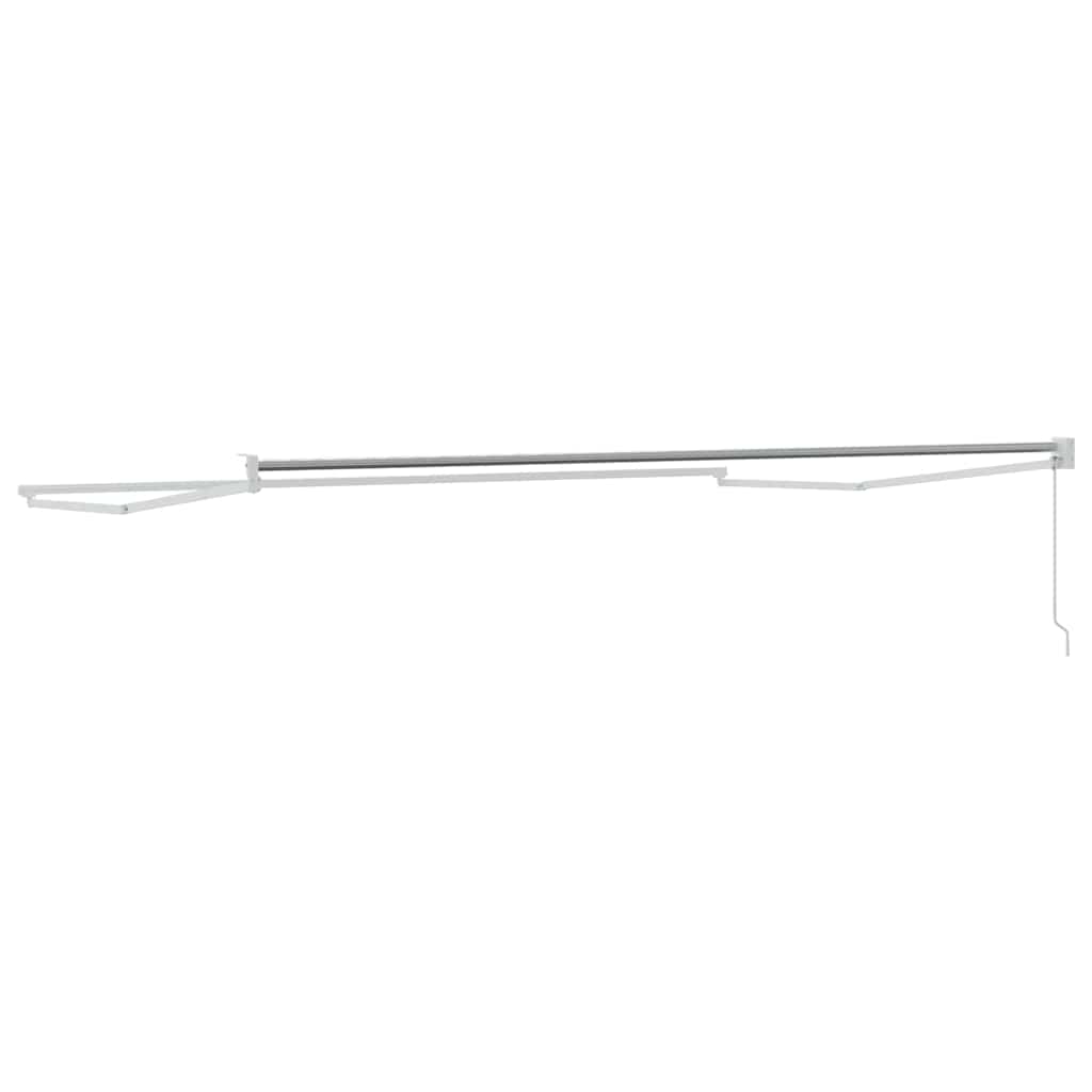 Sklopiva konstrukcija tende Bijeli 400 × 300 cm Aluminij