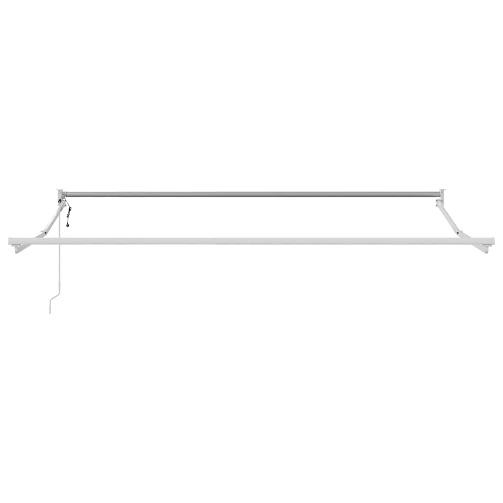 Sklopiva konstrukcija tende Bijeli 350 x 250 cm Aluminij