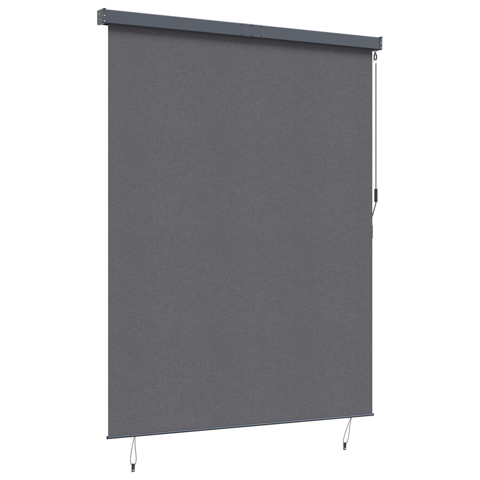 Rolo zavjesa Antracit 200 x 250 cm Tkanina i aluminij