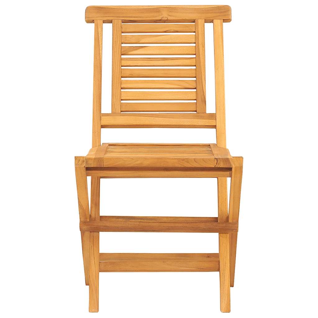 Sklopive vrtne stolice 4 kom 47x63x90 cm od masivne tikovine