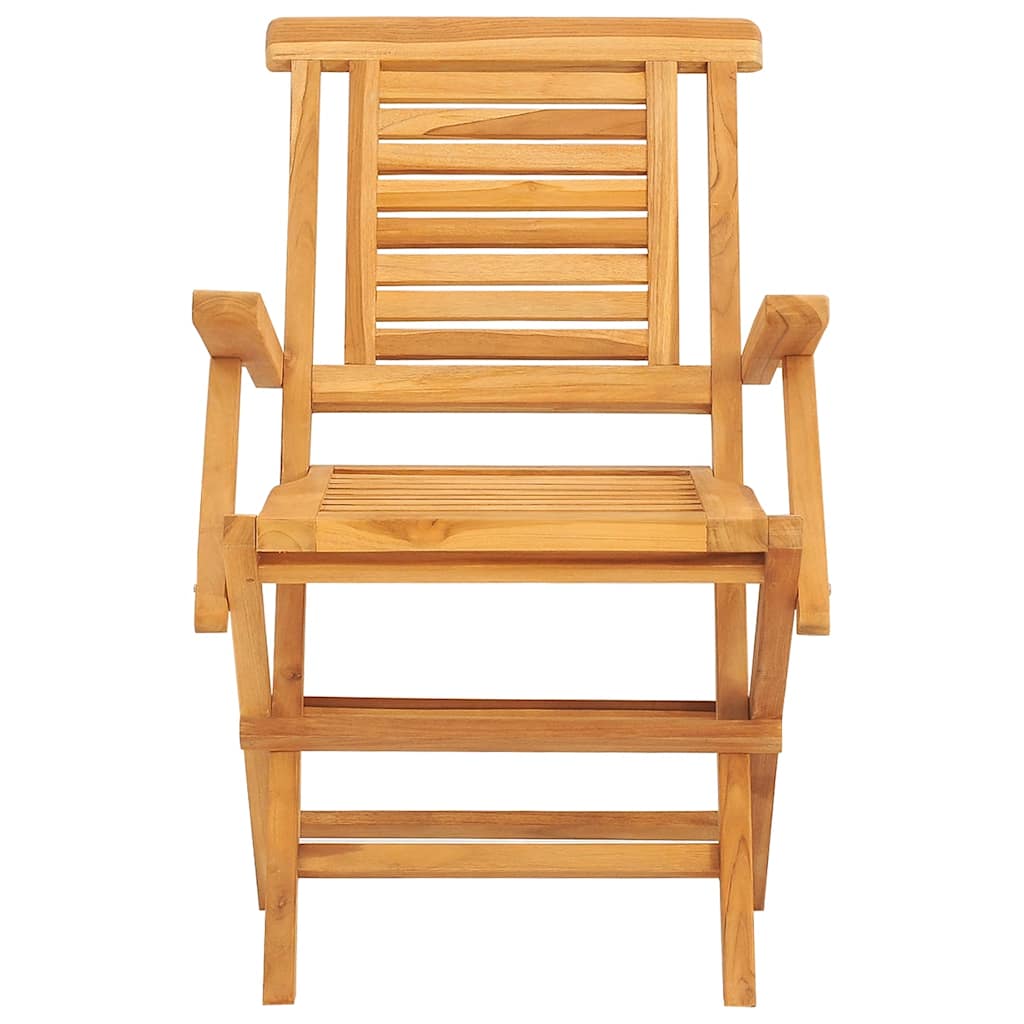 Sklopive vrtne stolice 4 kom 56x63x90 cm od masivne tikovine