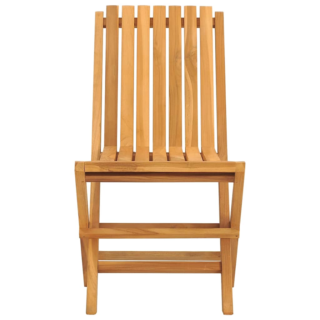 Sklopive vrtne stolice 4 kom 47x47x89 cm od masivne tikovine
