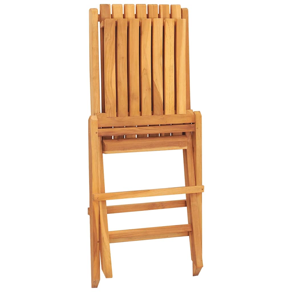 Sklopive vrtne stolice 6 kom 47x47x89 cm od masivne tikovine