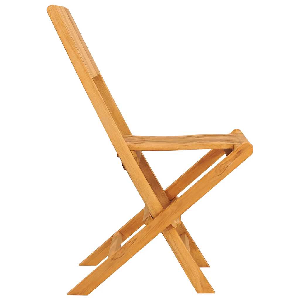 Sklopive vrtne stolice 6 kom 47x61x90 cm od masivne tikovine