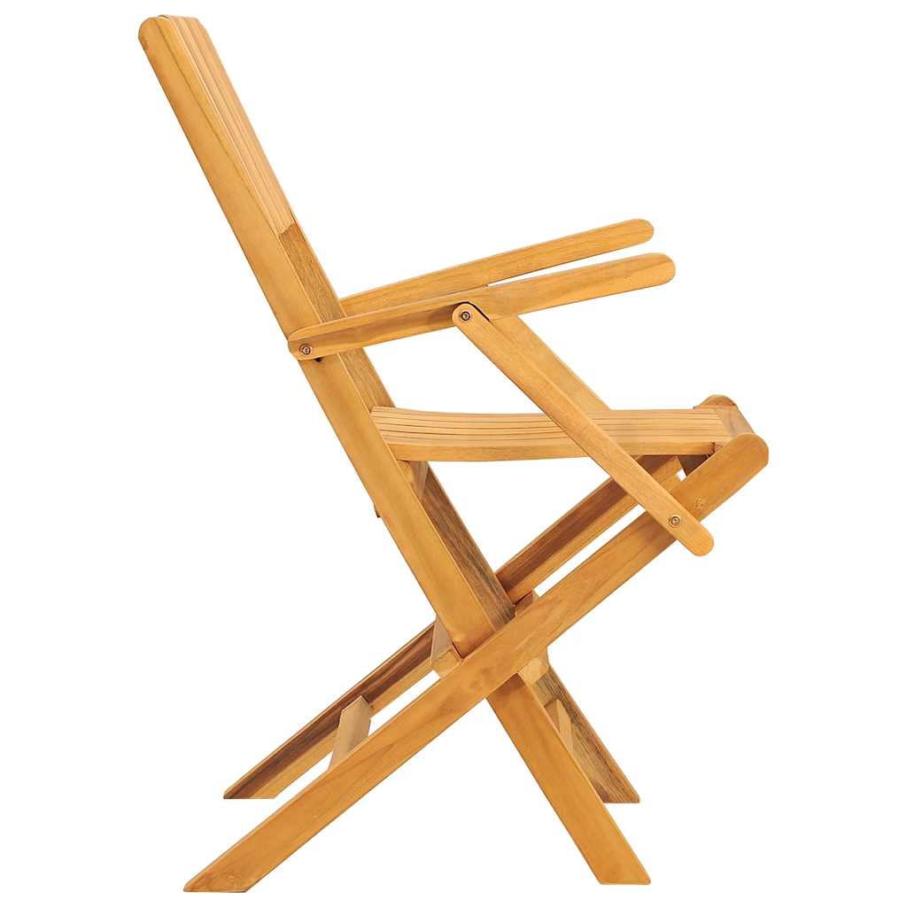Sklopive vrtne stolice 6 kom 55x61x90 cm od masivne tikovine