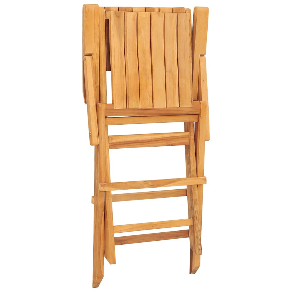 Sklopive vrtne stolice 6 kom 55x62x90 cm od masivne tikovine