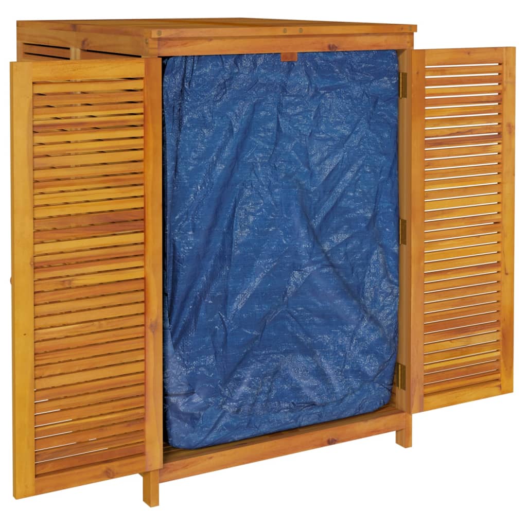 Vrtna kutija za pohranu 210x87x104 cm od masivnog drva bagrema