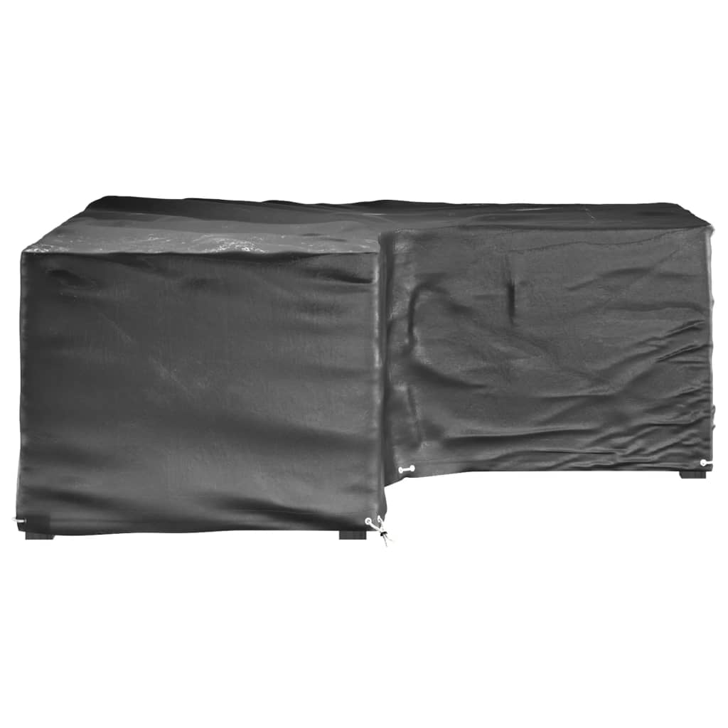 Navlake za kutnu vrtnu garnituru 2 kom s 12 ušica 185x185x70 cm