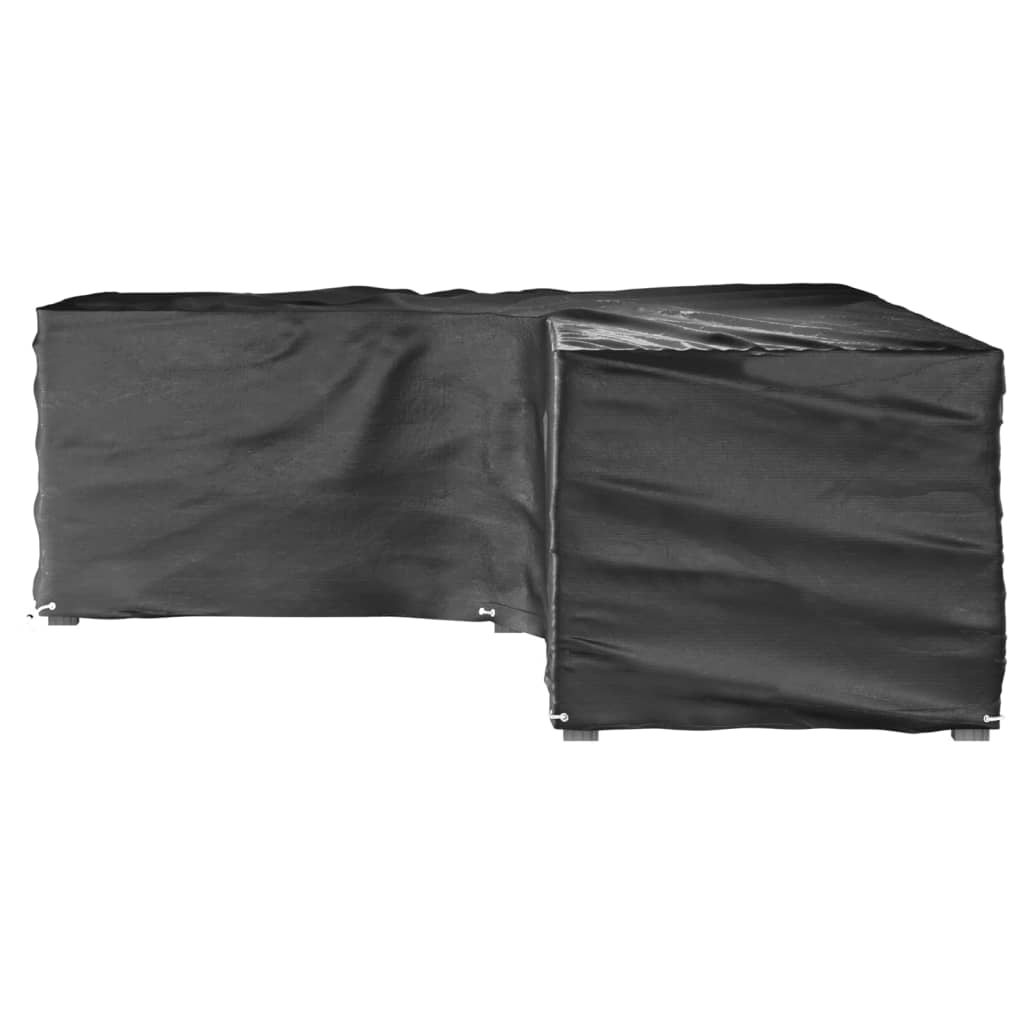 Navlake za kutnu vrtnu garnituru 2 kom s 16 ušica 210x260x80 cm
