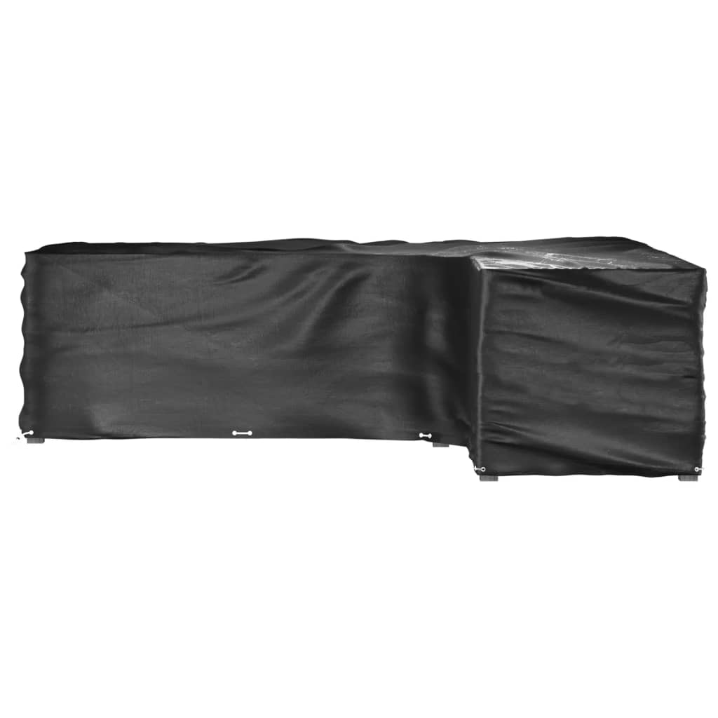 Navlake za kutnu vrtnu garnituru 2 kom s 16 ušica 260x210x80 cm