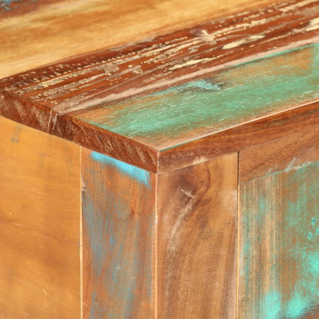 Konzolni stol 110 x 30 x 75 cm od masivnog obnovljenog drva