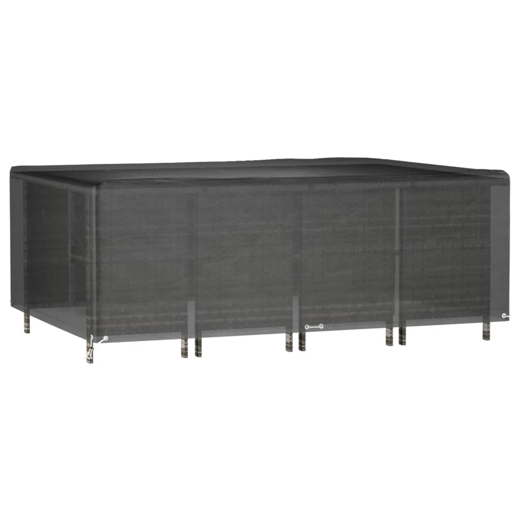 Navlaka za vrtni namještaj s 12 ušica 240x180x80 cm pravokutna