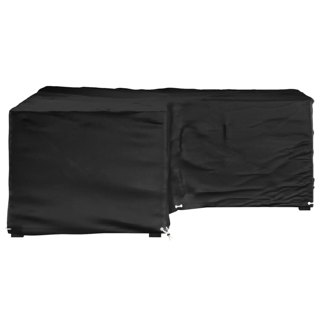 Navlaka za kutnu vrtnu garnituru s 12 ušica 185 x 185 x 70 cm