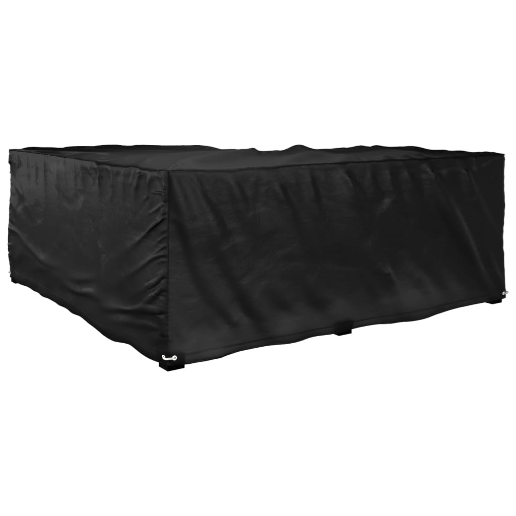 Navlaka za kutnu vrtnu garnituru s 12 ušica 185 x 185 x 70 cm