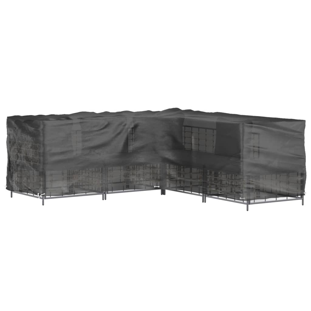 Navlaka za kutnu vrtnu garnituru sa 20 ušica 300x300x70 cm