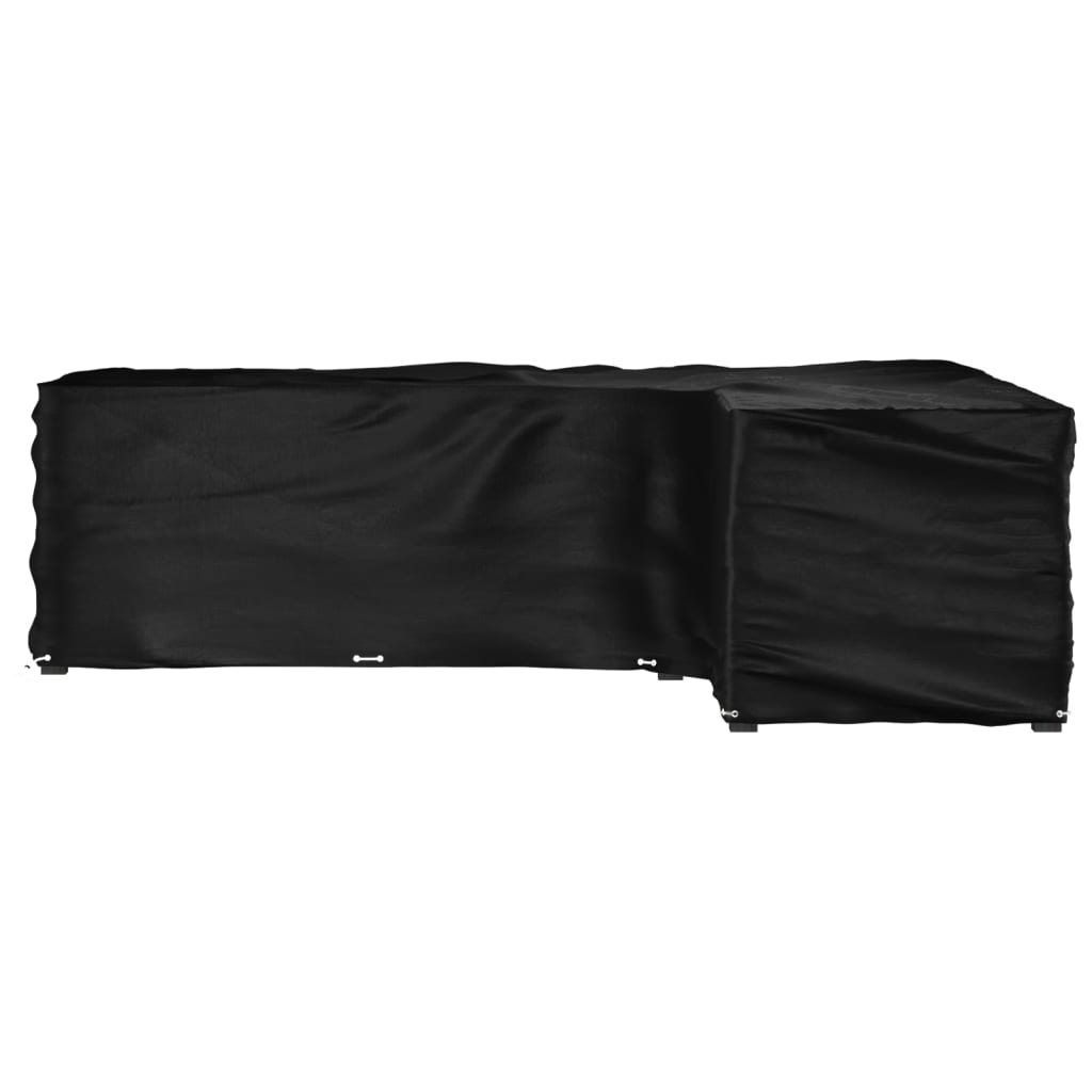 Navlaka za kutnu vrtnu garnituru sa 18 ušica 285x220x80 cm
