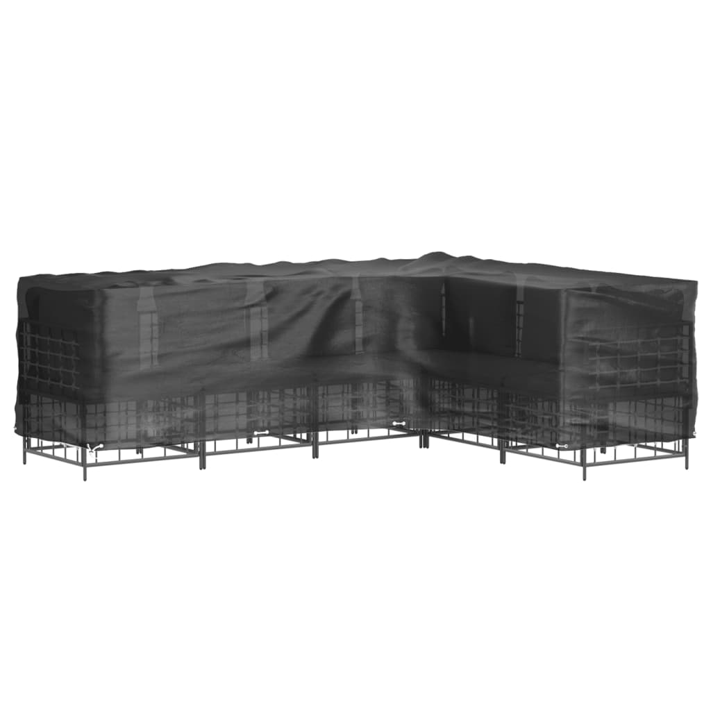 Navlaka za kutnu vrtnu garnituru sa 16 ušica 210x260x80 cm