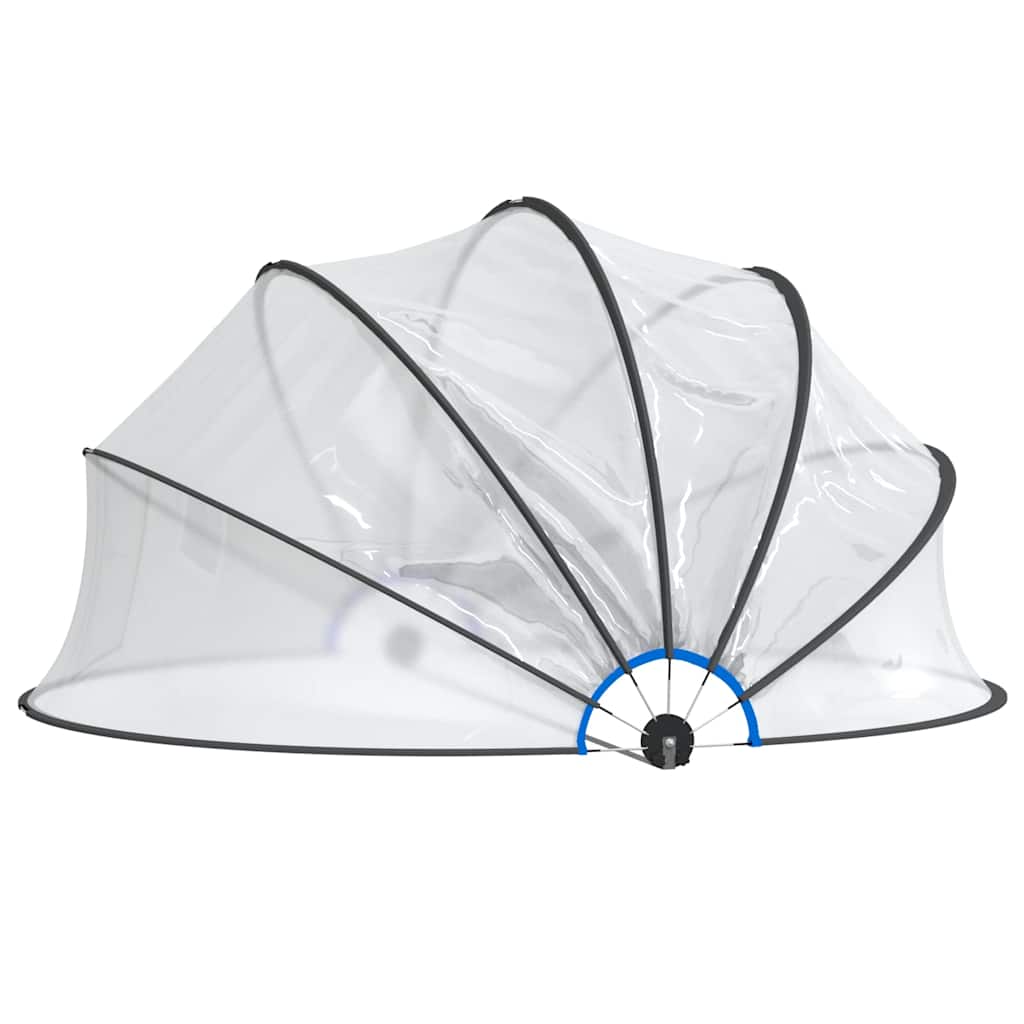 Okrugla bazenska kupola 406 x 203 cm PVC