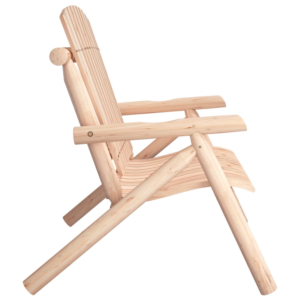 Vrtna klupa s 2 sjedala 119 x 85 x 98 cm masivno drvo smreke