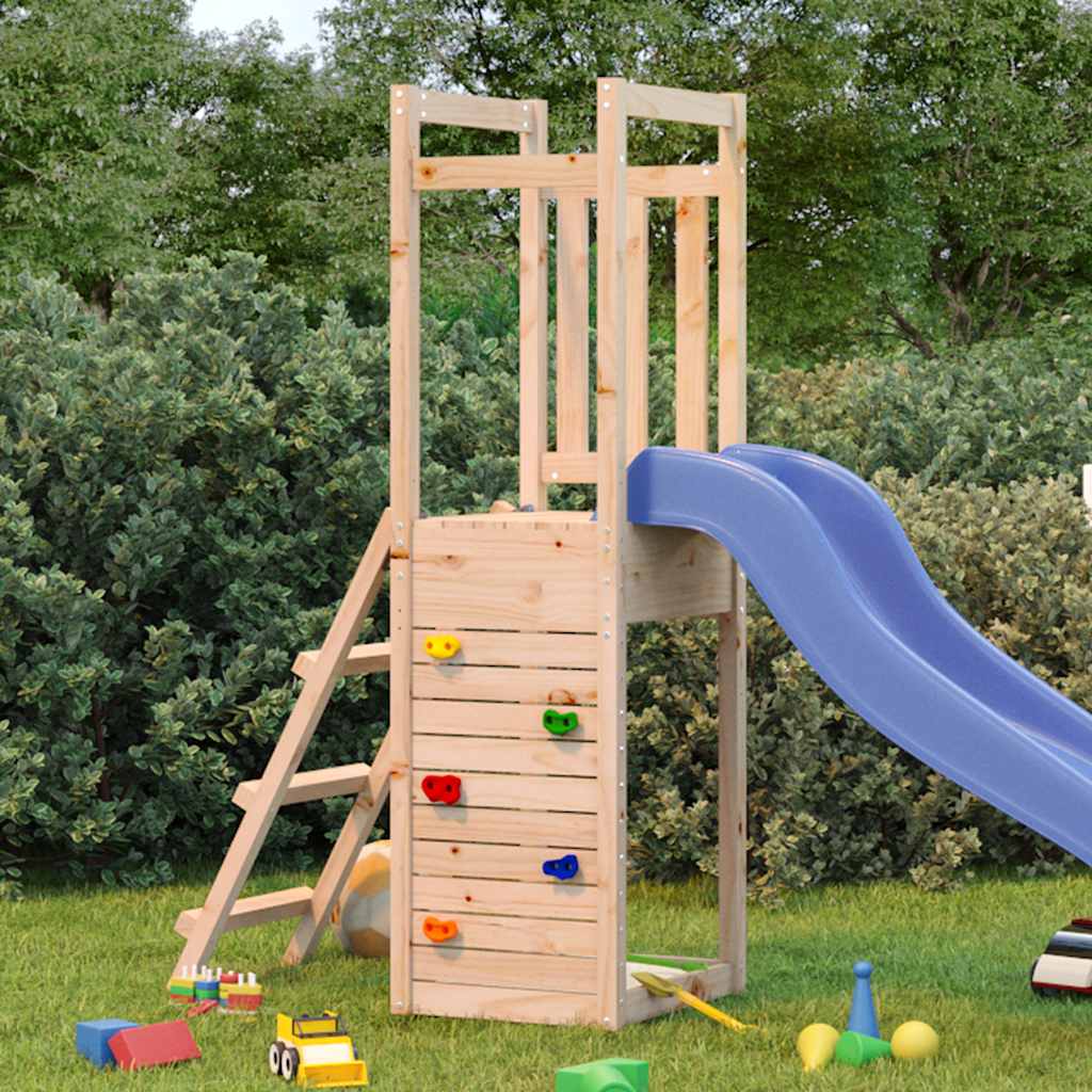 Vanjski set za igru 53 x 46,5 x 169 cm od masivne borovine