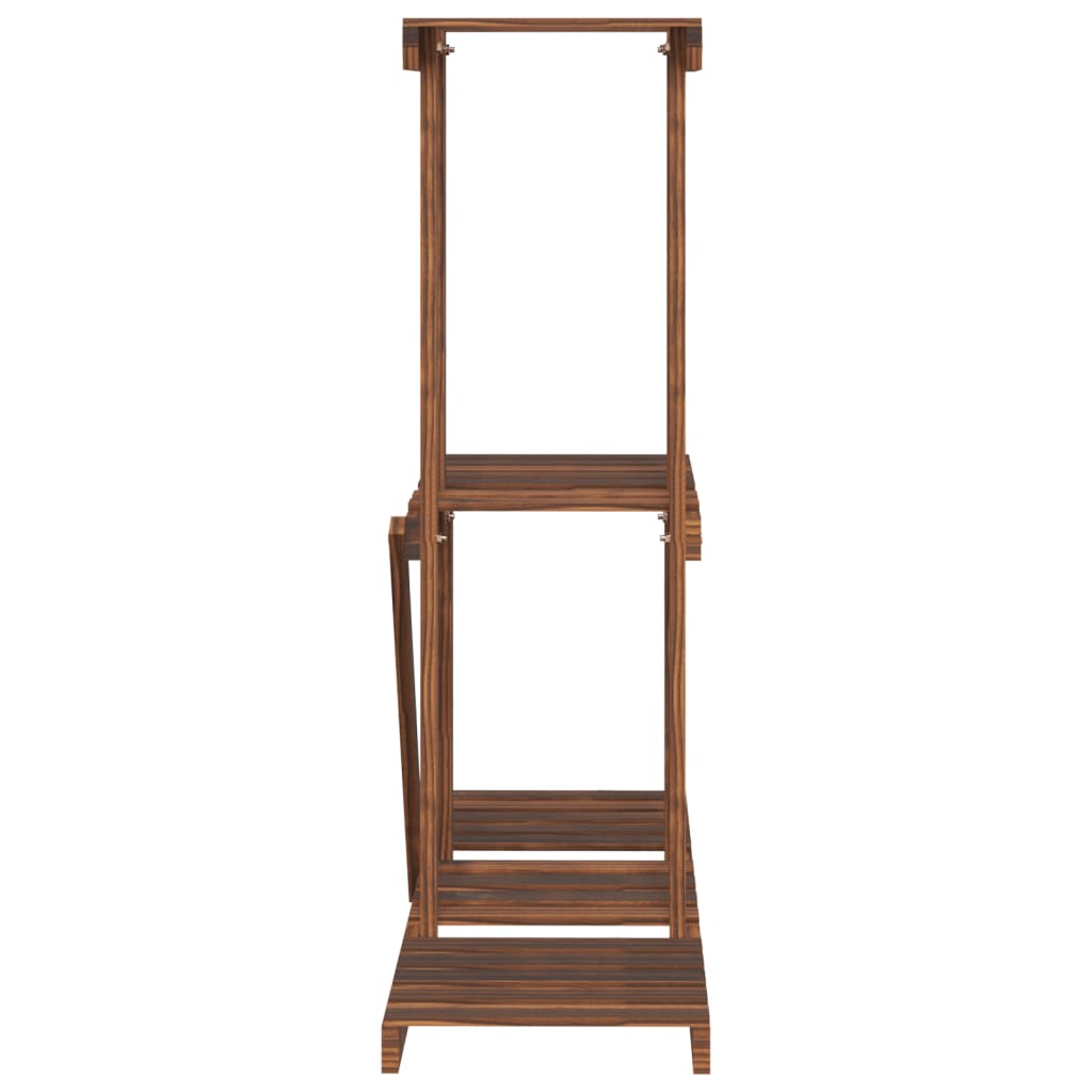 Stalak za cvijeće 81 x 25 x 75,5 cm od masivne jelovine