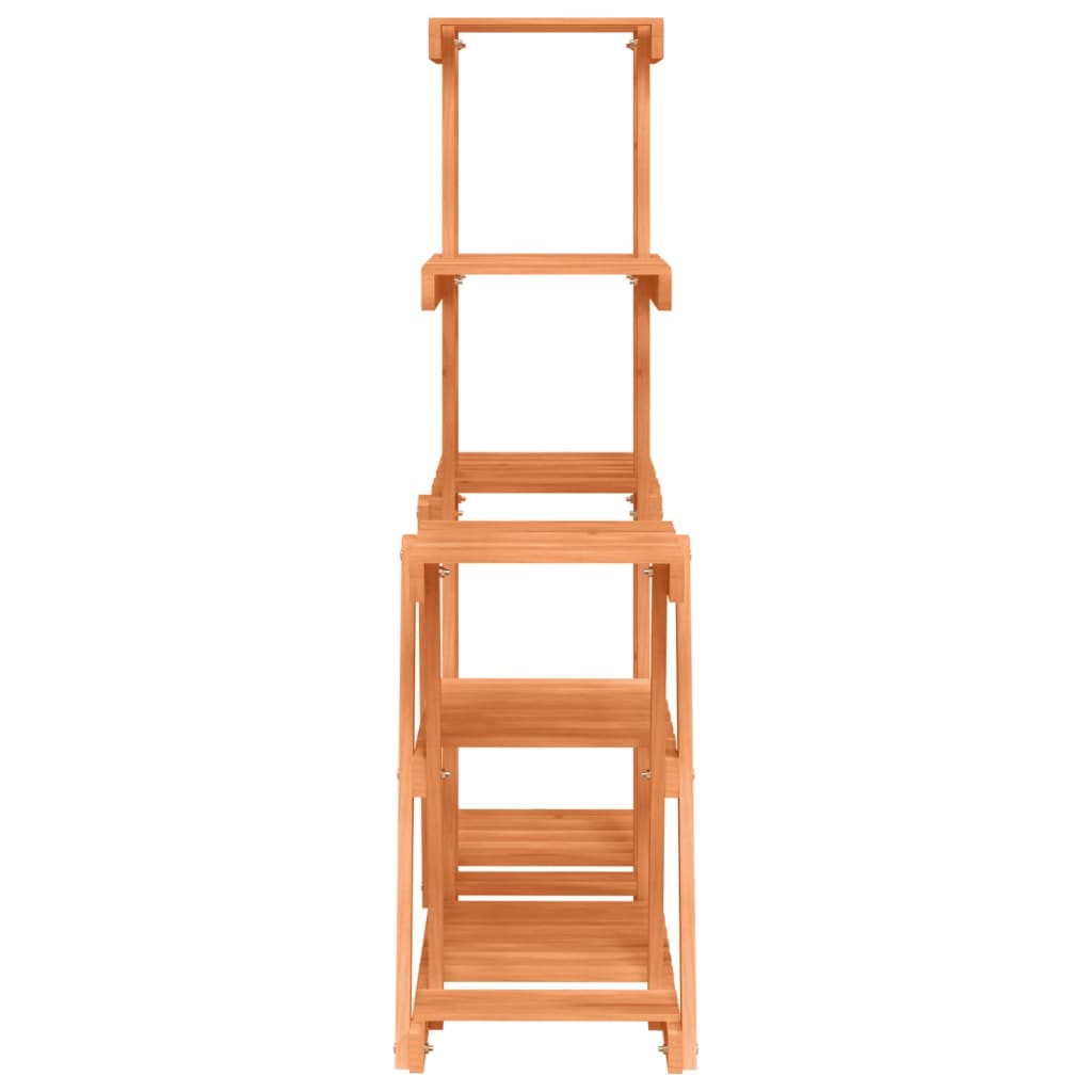 Stalak za cvijeće 95 x 25 x 96 cm od masivne jelovine