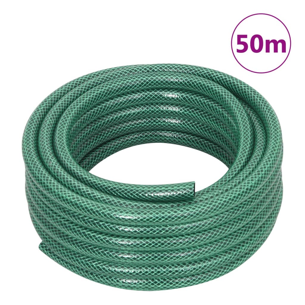 Vrtno crijevo zeleno 0,5 " 50 m PVC