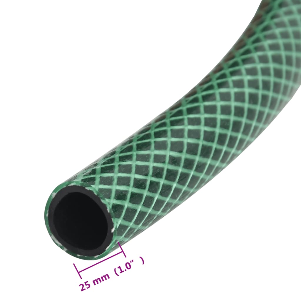 Vrtno crijevo zeleno 1 " 100 m PVC